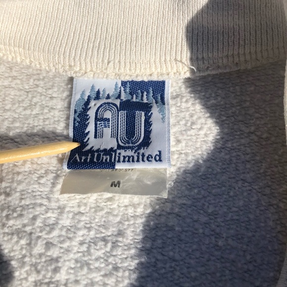 Vintage 90s Horses Aztec Print crewneck sweatshirt - Picture 3 of 4